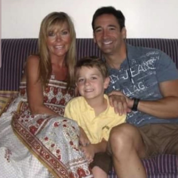 BOSTON PROPER BOHEMIAN STYLE LONG DRESS. 2 overlays. White, red. Size 4 - Picture 9 of 9